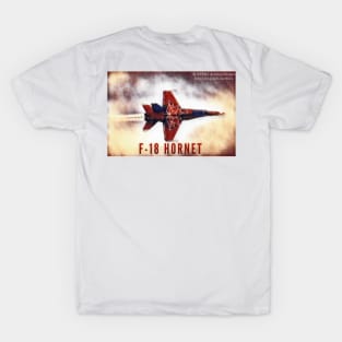 2-Sided F-18 Hornet Afterburner T-Shirt